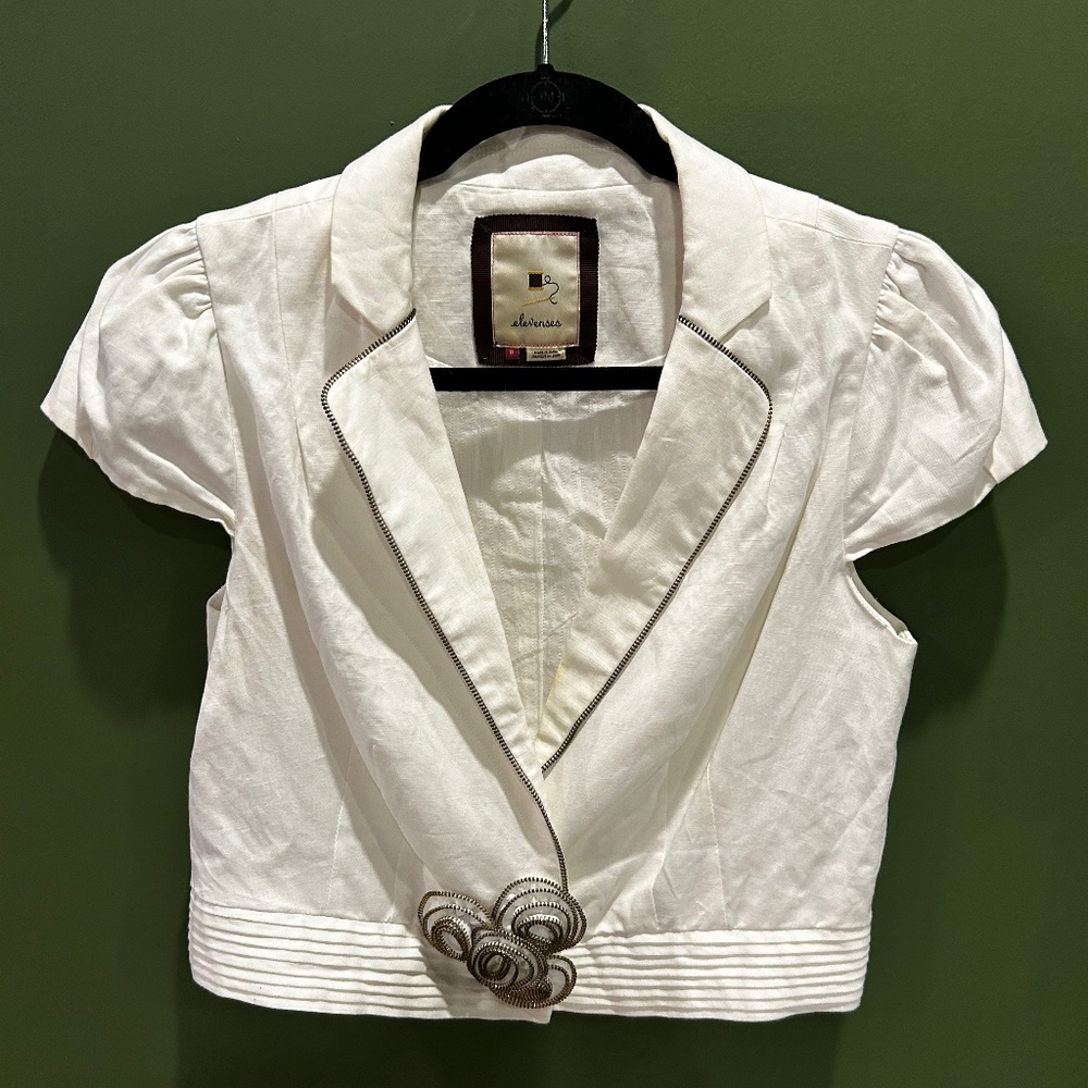 Anthropologie Cropped Vintage Jacket